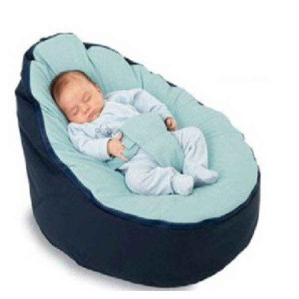 Bean Bag Portability Chair Baby Sleeping Bags Bed Case Children Living Room Lazy Sofa Beds Cover Comfortable Security Multicolor 88gg KK