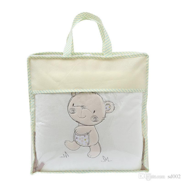Baby Playpens Fairy Tale Candy Color Children Infant Bedding Supplies Sets Beds Curtain Light Bear Powder Cat Design Super Soft 60ya ZZ