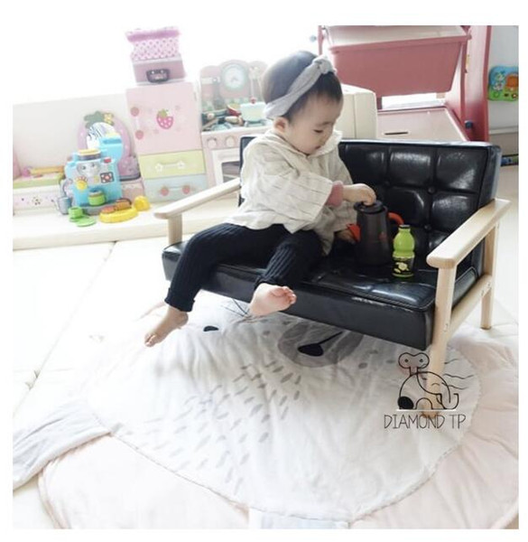 Children sofa Baby Chairs Children's solid wooden stools and small sofas Children's room kindergarten decoration baby play photography props