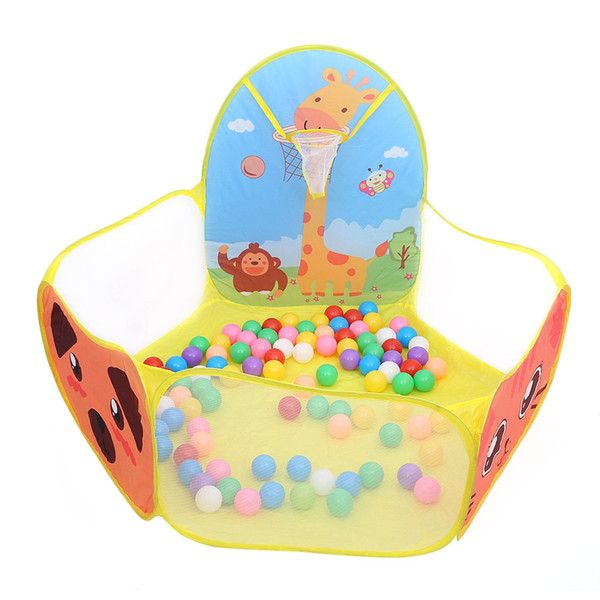 Portable Baby Playpen Children Outdoor Indoor Ball Pool Play Tent Kids Safe Foldable Playpens Game Pool of Balls for Kids Gifts