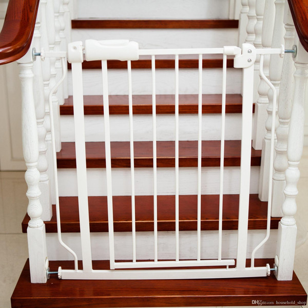 Baby Playpens Pet Door Stair Fence Easy Close Metal Gate Safety barriers 76x71CM Protect baby safe Pet control Express setup