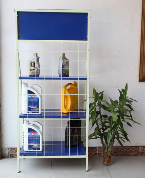 oil bottle rack / metal display rack / bottle display shelf for wine with your logo MOQ 1 PC