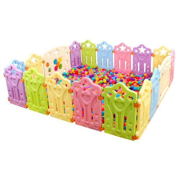 Hot Sale Fencing for Children Baby Playpens Indoor Outdoor Baby Game Playpen Eco-friendly PE Security Fence Kids Activity Gear