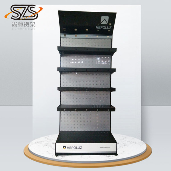 Hot sell display stands for testing LED/ Exhibition Display Showcase with wire and switch for test led/display shelves