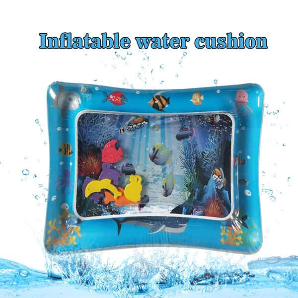 Baby Inflatable Water Play Mat Toddlers Is The Perfect Fun time Play Activity Center Your Baby's Stimulation Growth