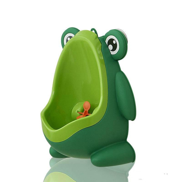 Wall-Mounted Children Baby Potty Toilet Training Kids Urinal Boy Plastic Toilet Seat High Quality Baby Care Groove Product Children Toilet+B