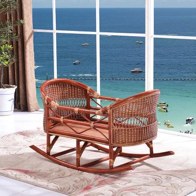 Baby cradle crib children bed rattan baby cradle cane high-grade cradle