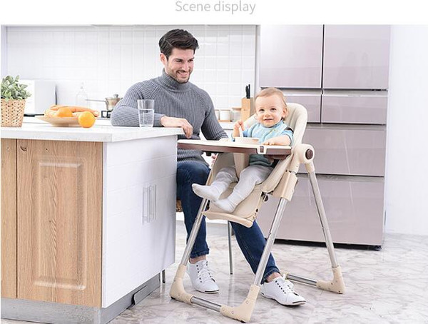 Authentic portable baby seat baby dinner table multifunction adjustable folding chairs for children High chair Antiskid chair