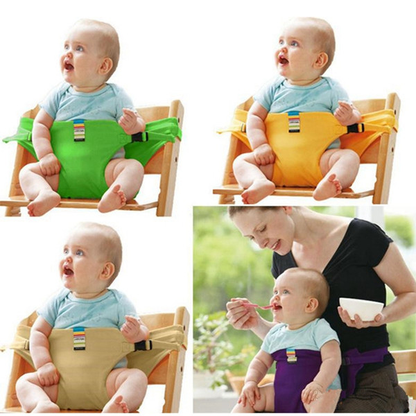 Baby Chair Portable Infant Seat Product Dining Lunch Chair/Seat Safety Belt Feeding High Chair Harness Baby chair seat