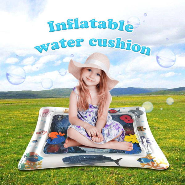 Baby Inflatable Water Mat Is Baby Perfect Fun time Play Activity Center Your Baby's Stimulation Growth