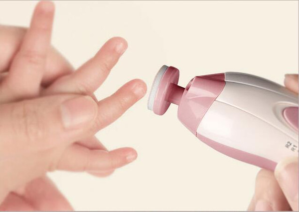 Electric Baby Nail Trimmer Baby Scissors Babies Nail Care Safe Nail Clipper Cutter For Kids Infant Newbron 2 color