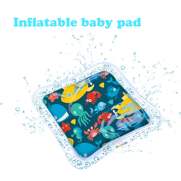 Baby Inflatable Water Mat Is The Perfect Fun time Play Activity Center Your Baby's Stimulation Growth