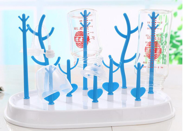 3 Style Baby Bottle Drying Rack Baby Feeding Bottles Cleaning Drying Rack Storage Nipple Shelf Baby Pacifier Feeding Cup Holder