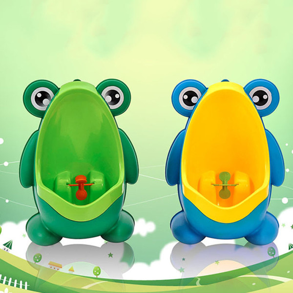 Wall-Mounted Children Baby Potty Toilet Training Kids Urinal Boy Plastic Toilet Seat High Quality Baby Care Groove Product Children Toilet+B