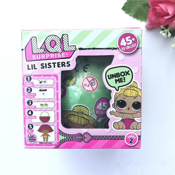 Doll Series 2 Dress Up Toys baby Tear change egg can spray Realistic Baby Dolls lil sisters 45+ to Collect
