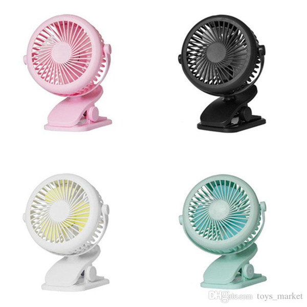 Kids Summer Fan USB Charging Removable Rotating Handheld Mini Outdoor Fans Pocket Folding Fan Party Favor