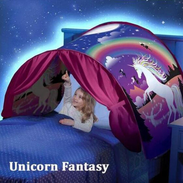 Children Kids Star Tents Drop Shipping New Dinosaur Spacecraft Dream Folding Winter Snow Starry and Spaceship