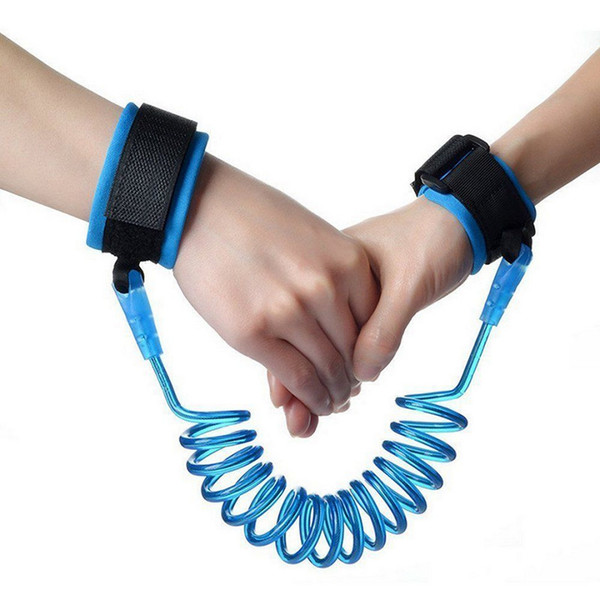 EachTong Child Anti Lost Strap Skin Care Wrist Link Belt Sturdy Flexible Safety Harness for Travel Outdoor Shopping, Length 1.5 m