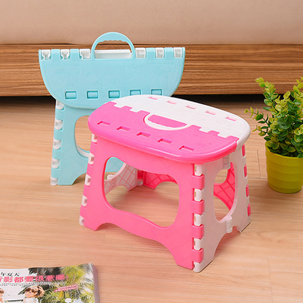 Folding Lightweight Step Stool Sturdy Support Adults Safe Enough for Kids Opens Easy with One Flip Kitchen Bathroo