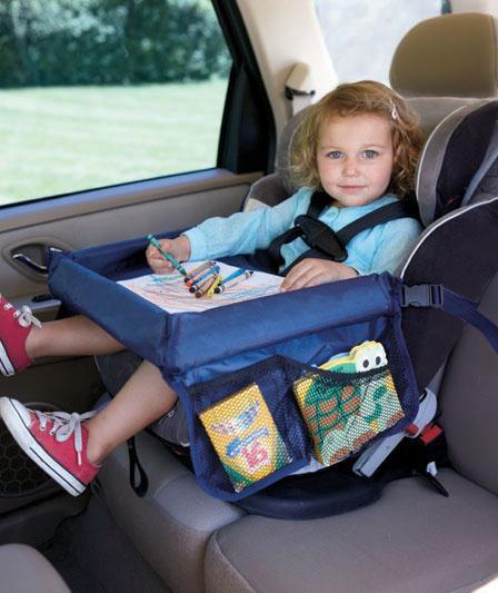 5 Colors Baby Car Safety Belt Travel Play Tray Waterproof Foldable Table Baby Car Seat Cover Pushchair Snack With Opp Package WN473 100pc