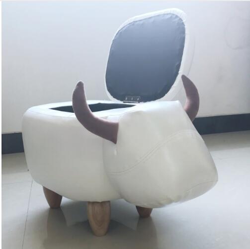 Storage Stool Shoes Changing Living Room Sofa Foot Chair Cloth Package Wooden Modern Stools New Arrival Furniture