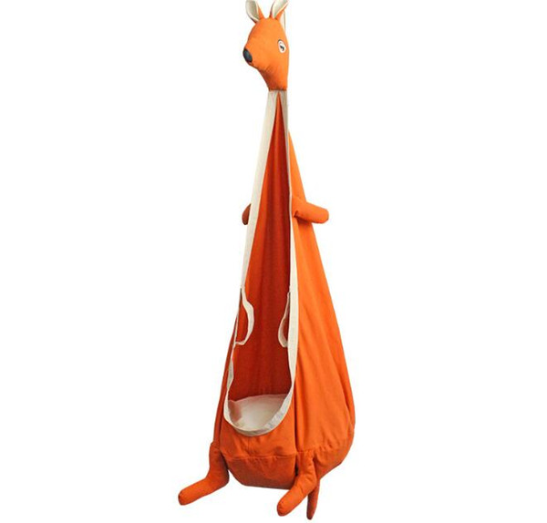 Kangaroo Swing Chair Hammock Indoor Outdoor Hanging Seat Child Swing Seat Garden Furniture Cute Cartoon Swing Chair