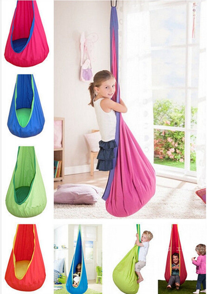 Baby Pod Swing Swings Children Hammock Kids Swing Chair Indoor Outdoor Hanging Chair Child Swing Seat With Inflatable Cushion