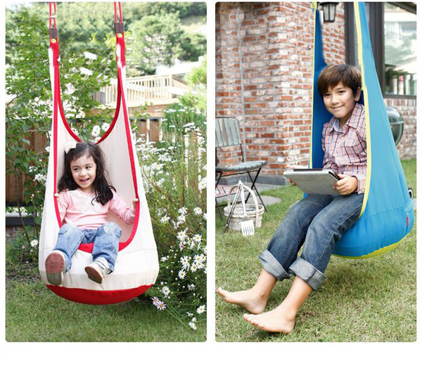 New Baby Hammock Pod Swing Hanging Chair Reading Nook Tent Indoor Outdoor Baby Chair Hammock Kid Baby Swing Relaxing Chair