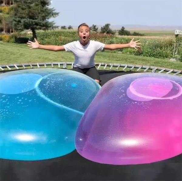 Amazing Bubble Ball Funny Toy Water-filled TPR Balloon For Kids Adult Outdoor wubble bubble ball Inflatable Toys Party Decorations 4878