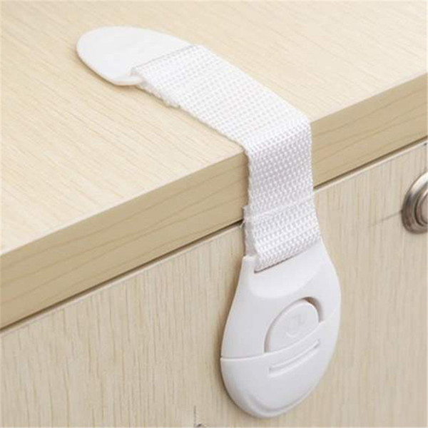 Wholesale- Cabinet Door Drawers Refrigerator Toilet Lengthened Bendy Safety Plastic Locks For Child Kid Baby Safety