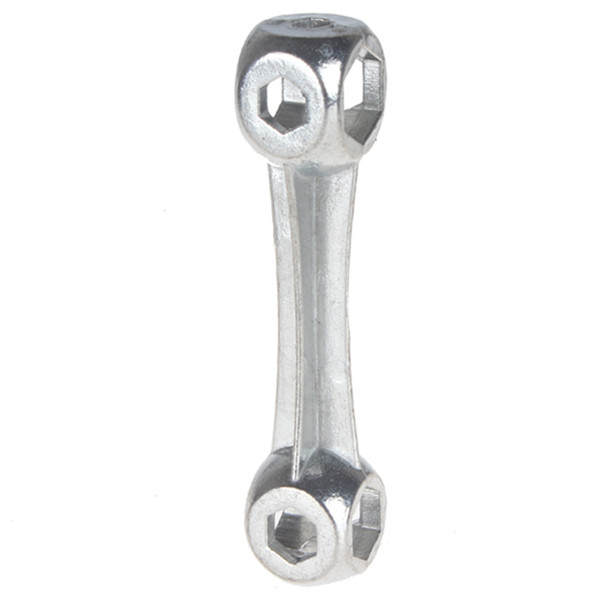 Hot Sale 10 in 1 Mini Portable Bicycle Bike Repair Tool Dog Bone Shape Torque Wrench Hexagon Holes Cycling Spanner Multi Tools
