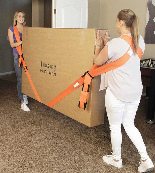 Forearm Lifting Moving Strap Carrying Belt Furniture Transport Belt With Strap Moving Easier Carry Rope 475g