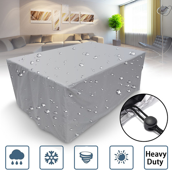 15Sizes Waterproof Outdoor Patio Garden Furniture Covers Rain Snow Chair covers for Sofa Table Chair Dust Proof Cover