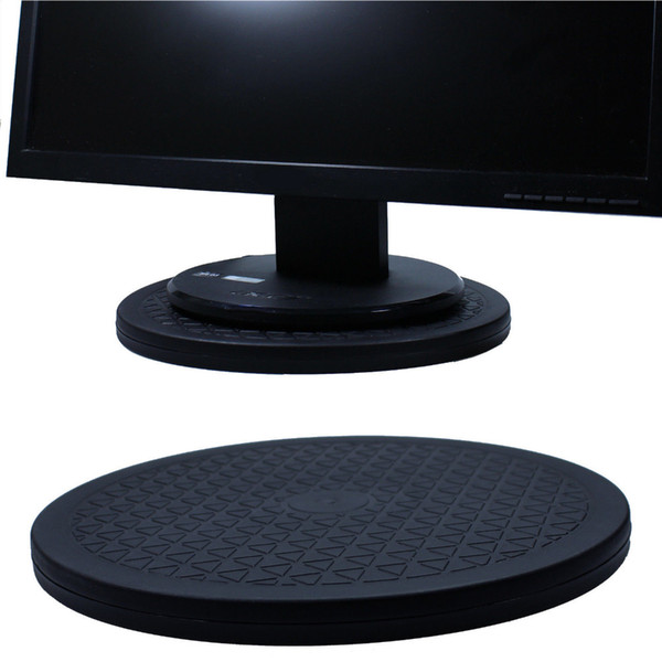 12 Inch 30CM 360 Degree Rotating Swivel Steel Ball Bearings Stand Tv Flat Screen Turntable for Monitor/TV/Computer Black Color