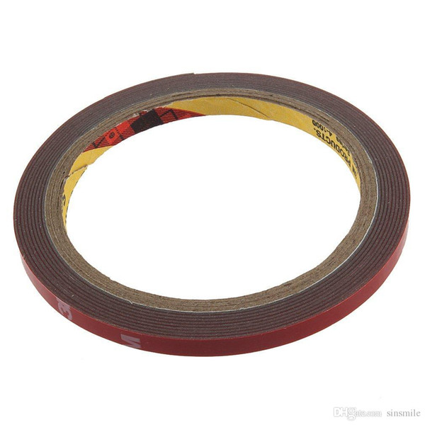 Wholesale- New 3M Auto Acrylic Foam Double Sided Attachment Tape 6 mm Car Automotive Trim