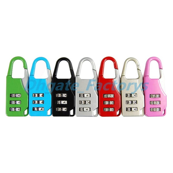 3 Digit Code Safe Combination Luggage Password Lock Padlock Suitcase Travel Luggage Boxes Safety High Quality