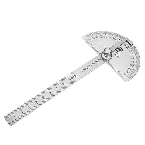 Wholesale- Hot Sale 180 Degrees Adjustment type Semicircle indexing gauge Angle ruler