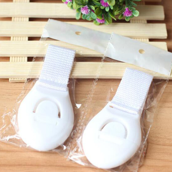 Kids Drawer Lock Baby Safety Lock Adhesive Door Cupboard Cabinet Fridge Drawer Safety Locks Safety Locks Straps with opp bag