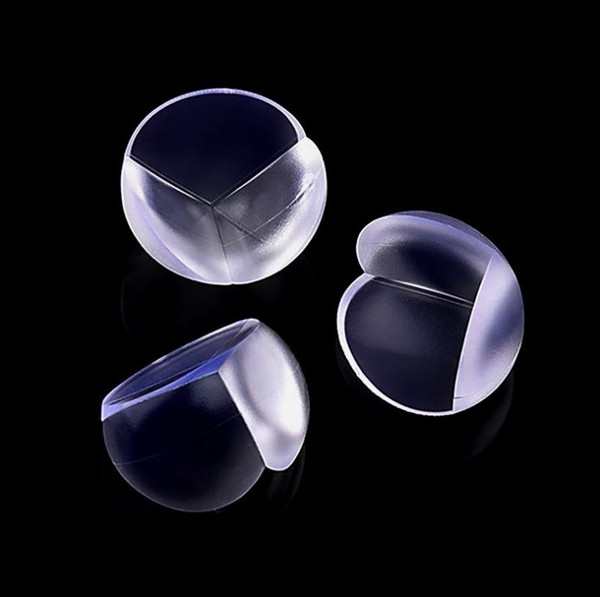 Clear Corner Guards for Kids Anti-Collision Sphere Shaped Edges Soft Table Corner Bumpers Children Proof Corner Protectors