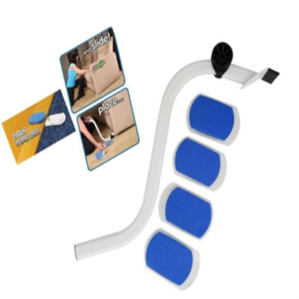 Furniture Moving System with Lifter Tool & 4 Slides Household Handy Move Tools Mover Lifter Pads Labor-saving Accessories