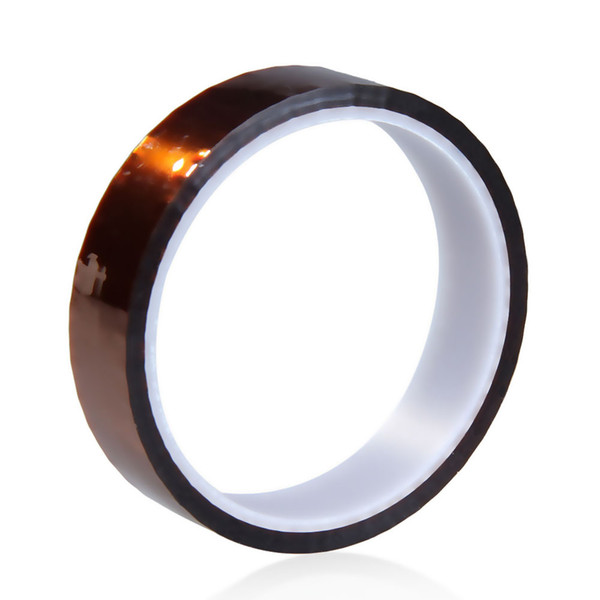 20mm x 30m Profession Heat Resistant Dedicated Adhesive Tape High Temperature Polyimide Tawny