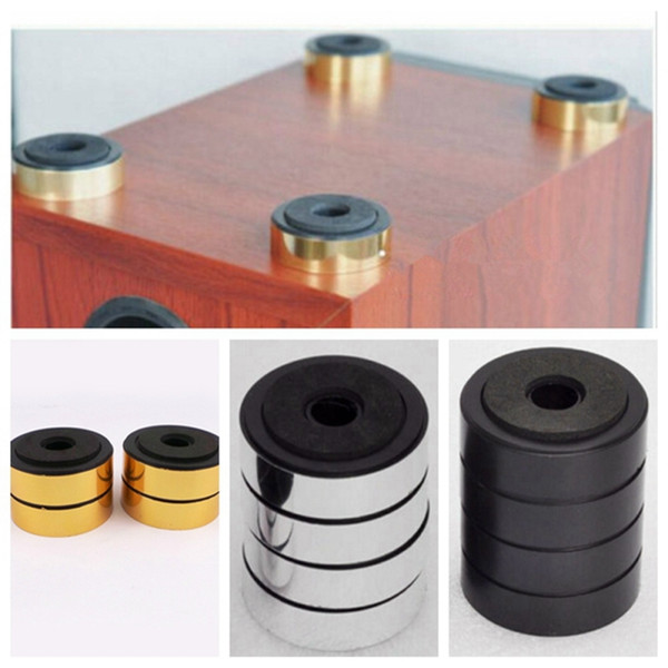 Isolation Feet Mats For Furniture Table Audio Non-slip Decorative Mat HiFi Stand Pad 8pcs 48mm