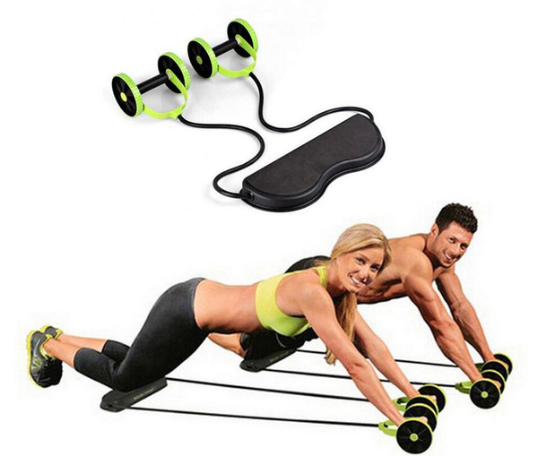 Tension Foldable Revoflex Xtreme Rally multifunction pull rope wheeled health abdominal muscle training home fitness equipment