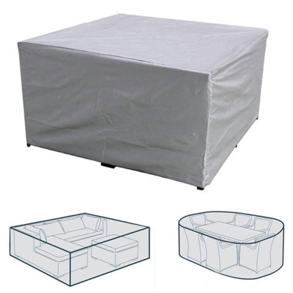 Big Sizes summer BBQ Waterproof Outdoor Patio Garden Furniture Covers Rain Snow Chair covers for Sofa Table Chair Dust Proof Cover