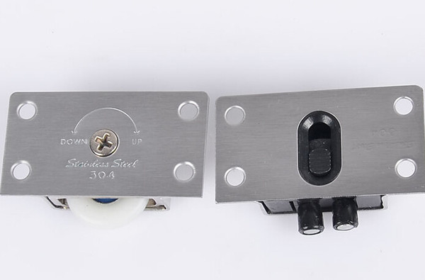 338 stainless steel sliding door pulley furniture to the wardrobe of the cabinet wheel of the wardrobe cabinet