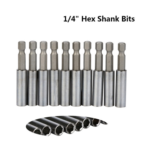 Lovely pet 10x Hex Shockwave Magnetic Impact Screwdriver Bit Holder for DeWalt Makita Bosch Specialty Tolls drop shipping 70706