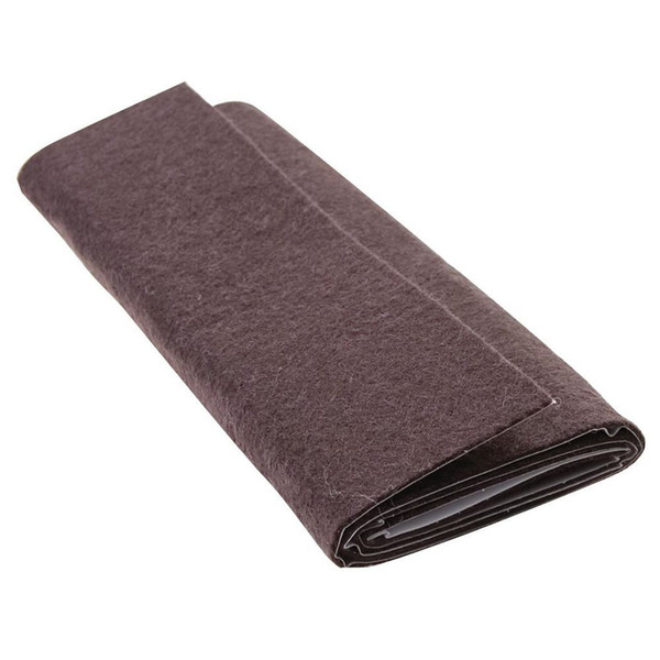 Self-Stick Furniture Felt Sheet for Hard Surfaces to Cut into Any Shape (1 piece) - Brown, 6 inch x 18 inch