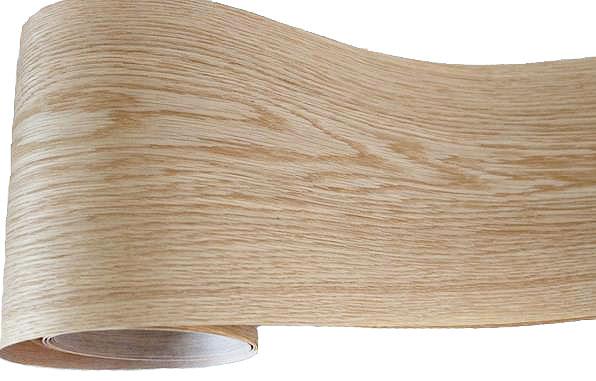 L:2.5Meters/pcs Wide:200mm Thickness:0.2mm Natural white oak veneer pattern speaker furniture veneers