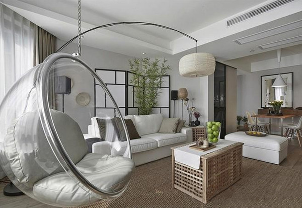 Chair, bubble chair, indoor swing chair, space sofa, transparent sofa,Hanging Bubble Chair+Acrylic Material+Transparent Color