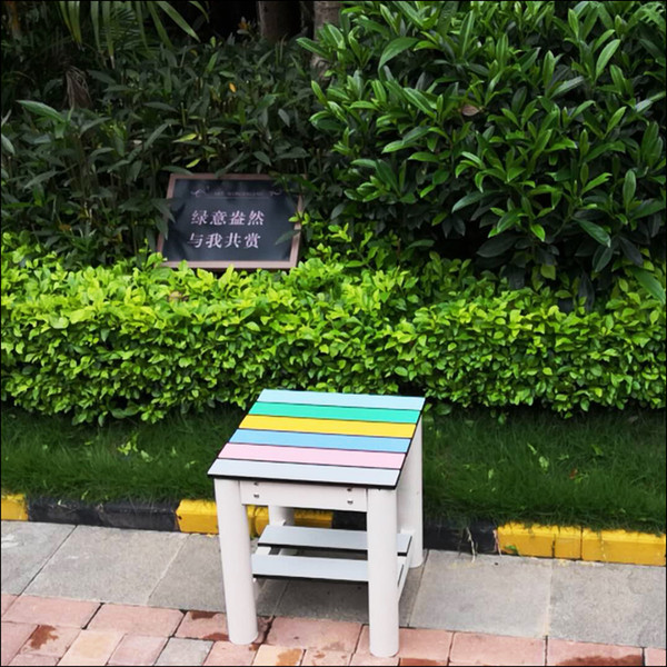 Chinesehpl Home Furniture Color Chair Weather Resistance Colorful Green Living Room Furniture Dining Table Set with Chairs Free Shipping